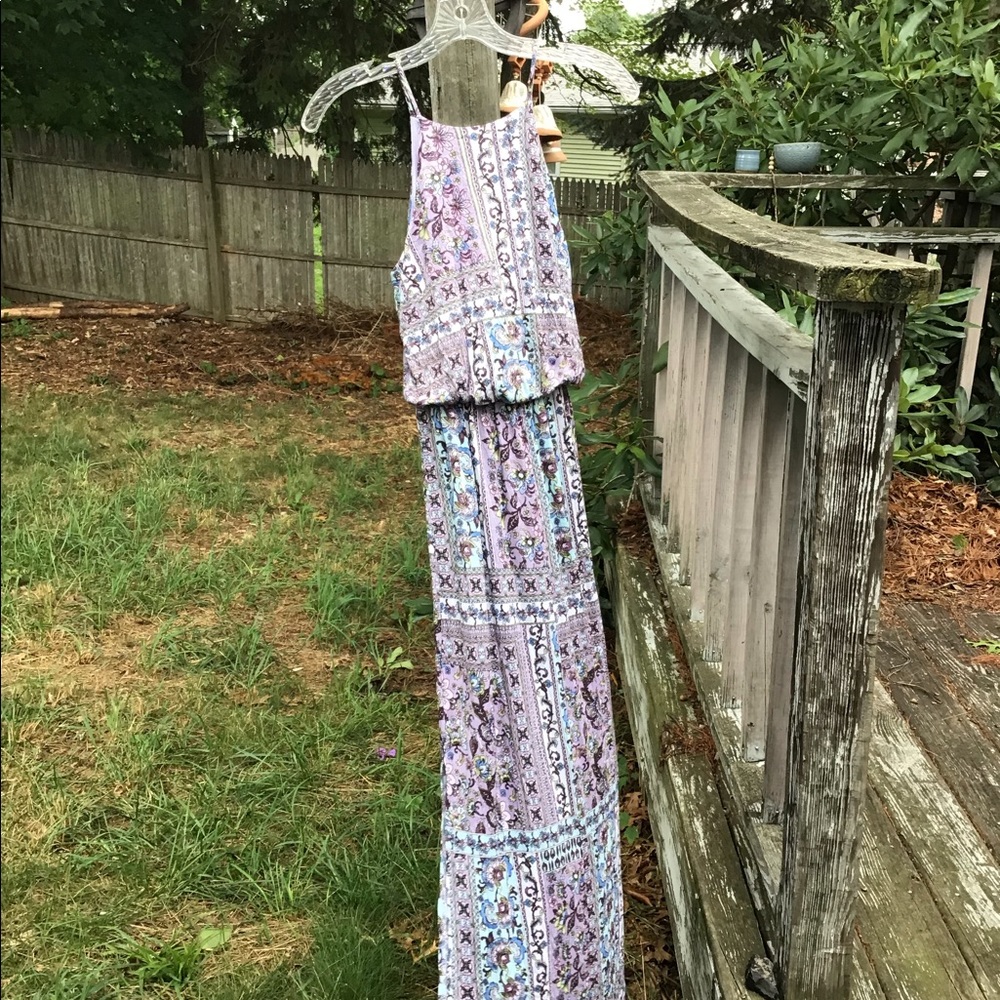 NWT Lush Hi - Neck  Maxi Dress